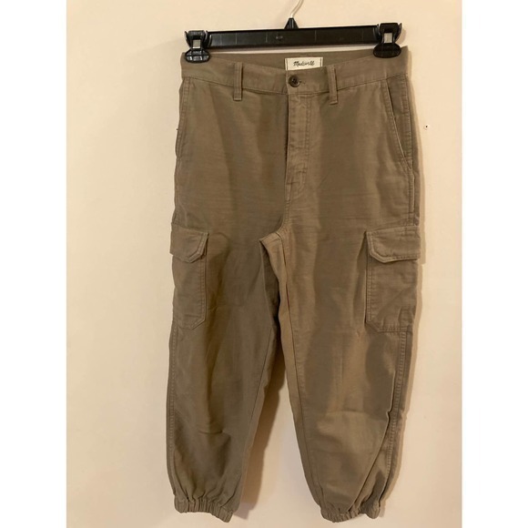 Madewell Pants - Madewell $118 High-Rise Cargo Fatigue Pants British Surplus Size 25 AF711